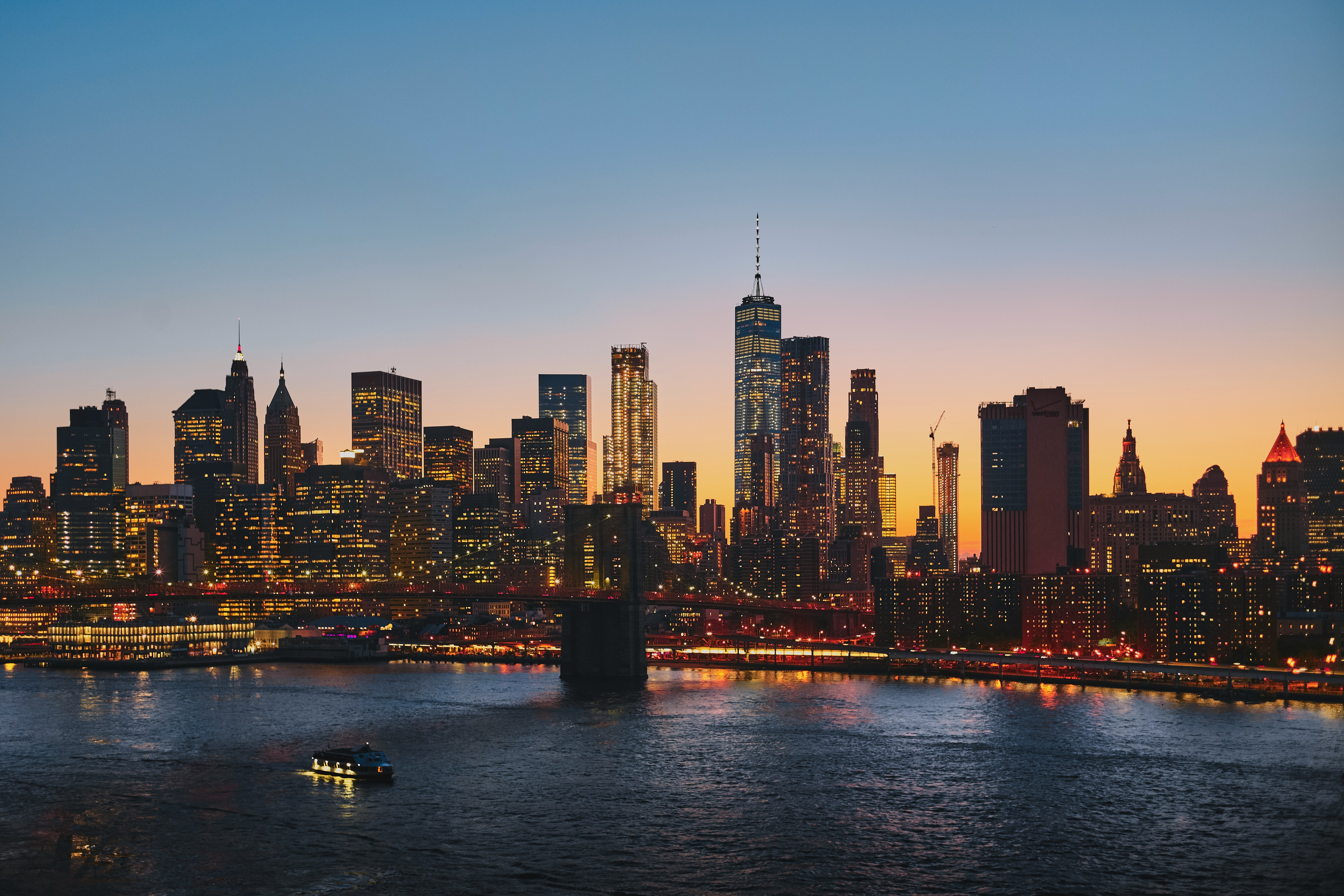 A view of New York City.
